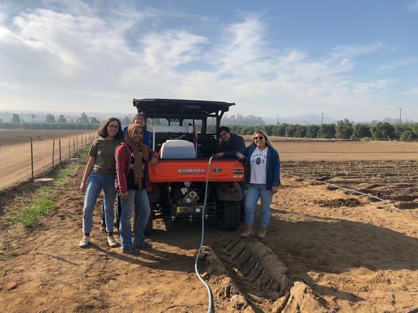 Interns in the Field
